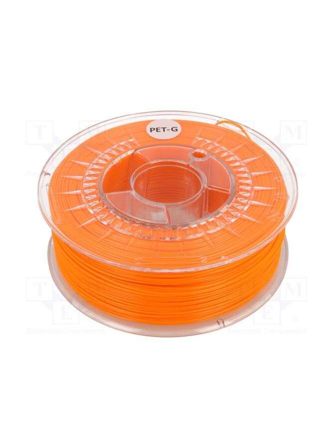 petg 1,75 bright orange-devil design