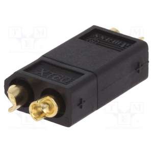 XT60 CONNECTOR BLACK POLOLU