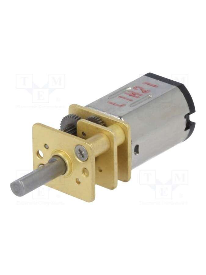 15:1 micro metal gearmotor hpcb 12v ext.-pololu