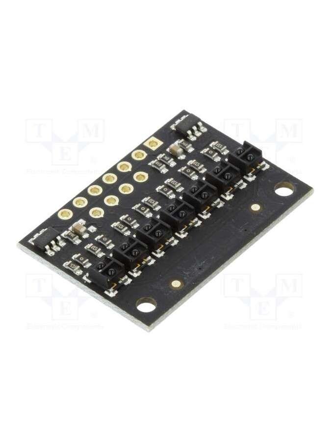 qtrx-hd-07a reflectance sensor array-pololu