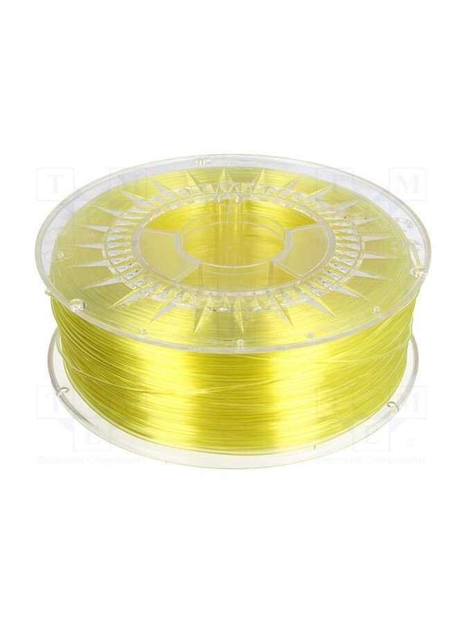 petg-1.75-bright yellow transparent-devil design