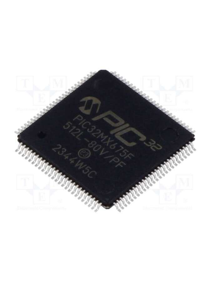 pic32mx675f512l-80v/pf-microchip technology