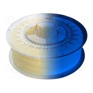 PLA 1.75 GLOW IN THE DARK BLUE DEVIL DESIGN
