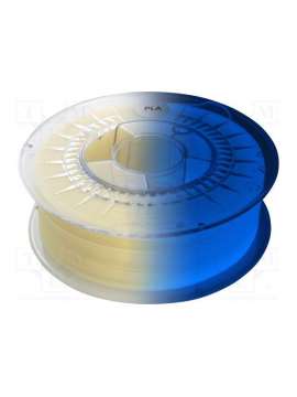 pla 1,75 glow in the dark blue-devil design
