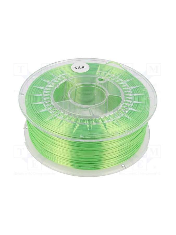 silk 1,75 bright green-devil design