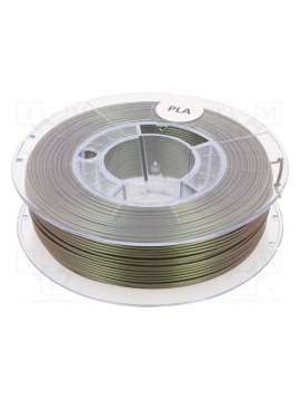 pla 1,75 green metallic solo 0,33-devil design