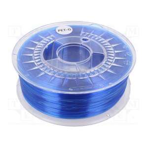 PETG 1.75 SUPER BLUE TRANSPARENT DEVIL DESIGN