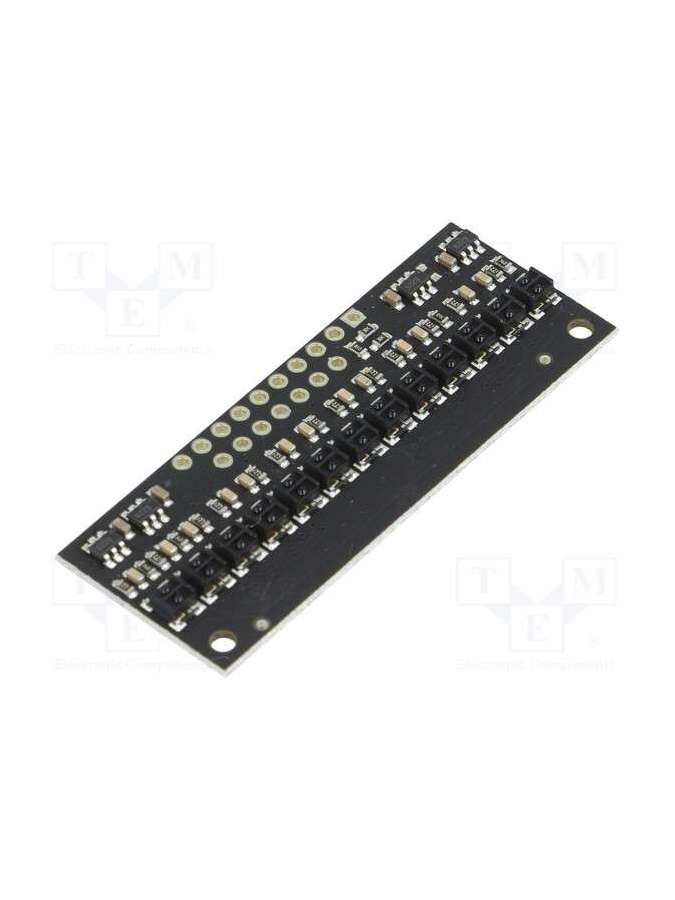 qtrx-hd-13rc reflectance sensor array: 1-pololu