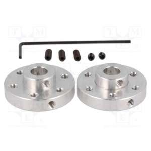 UNIVERSAL ALUMINUM MOUNTING HUB FOR 6MM POLOLU