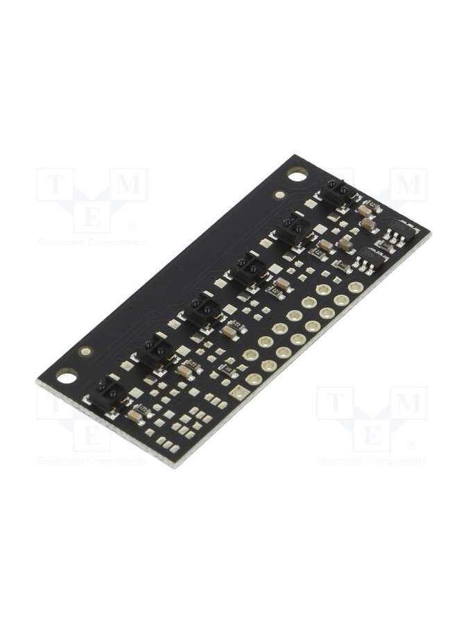qtrx-md-06rc reflectance sensor array-pololu