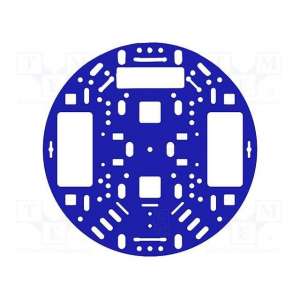 ROBOT CHASSIS RRC04A SOLID BLUE POLOLU