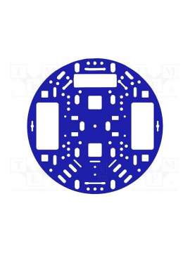 robot chassis rrc04a solid blue-pololu