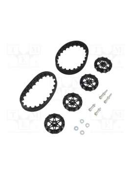 22t track set - black-pololu