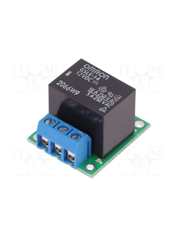 spdt relay carrier with 12vdc relay (ass-pololu