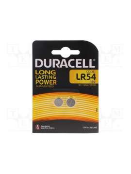 lr54 189 v10ga lr1130-duracell