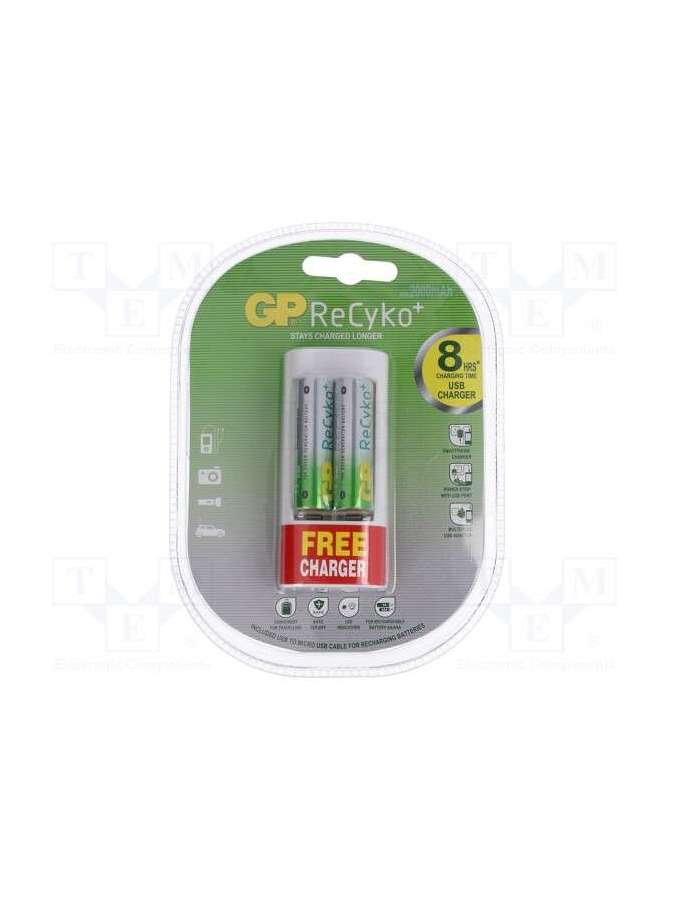 gp u211+ 2 x r6 2100mah-gp