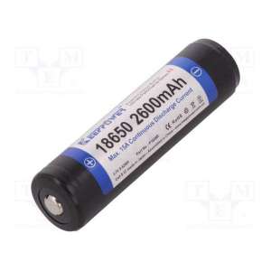ICR18650-260PCM-R 2600MAH PROTECTED KEEPPOWER