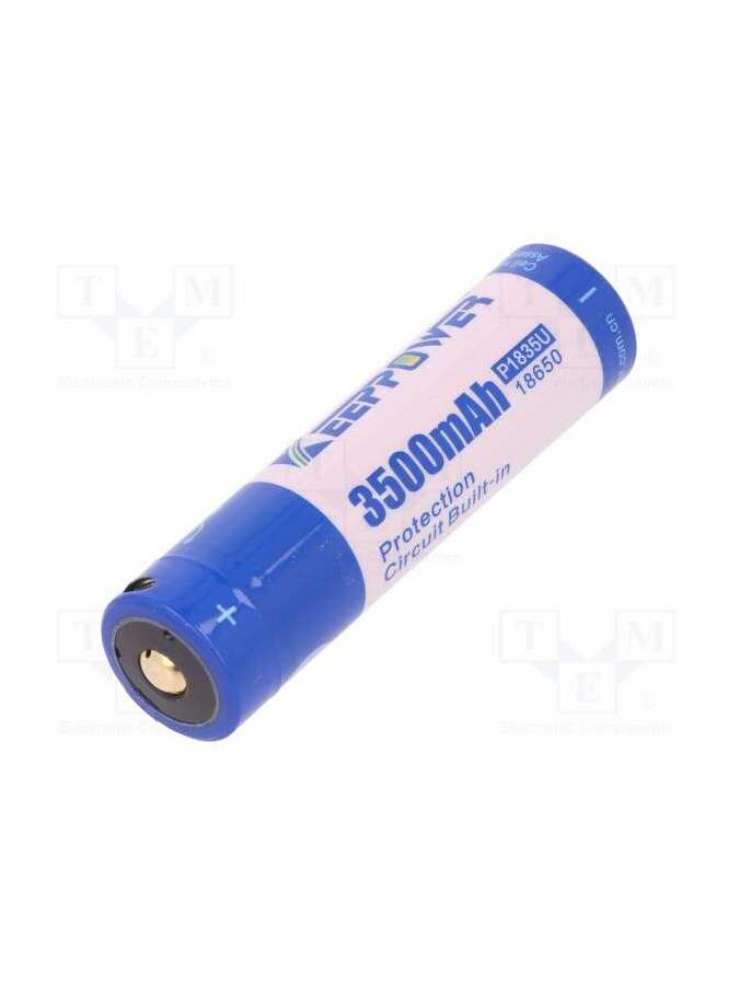 icr18650-350pcm  micro-usb-keeppower