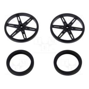 WHEEL FOR STANDARD SERVO SPLINES 70×8MM POLOLU