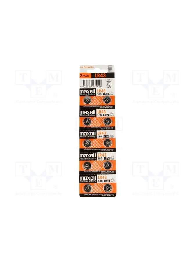 lr43 maxell b10-maxell