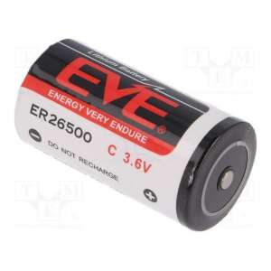 EVE ER26500 S/STD. 3,6V 8,5AH EVE BATTERY