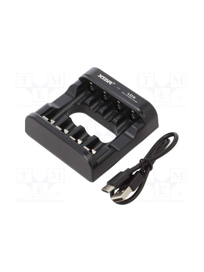 xtar lc4 aa/aaa 1,5v li-ion-xtar