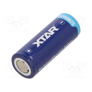26650 5200 7A FLAT TOP XTAR
