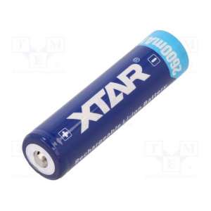 18650 2600 4.5 BUTTON TOP XTAR