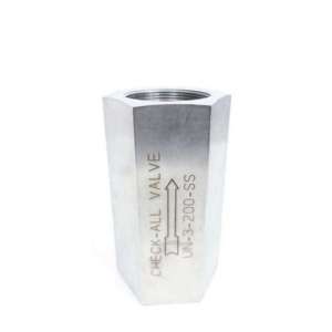UN-3-200-SS CHECK-ALL VALVES