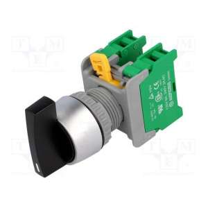 LRS22-2/O BK,1-0-2 SPRING RETURN AUSPICIOUS