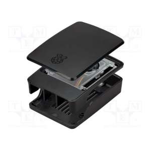 RASPBERRY PI CASE FOR PI 5 BLACK RASPBERRY PI