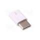 micro usb(f) to usb-c(m) adapter white-raspberry pi