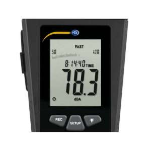 Sonómetro PCE-322A-ICA incl. certificado de calibración ISO