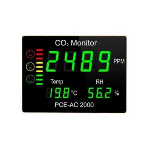 Medidor de CO2 PCE-AC 2000