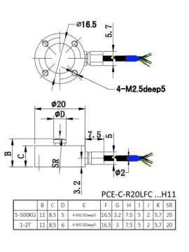 pce-c-r20lfc 5-h11-pce instruments