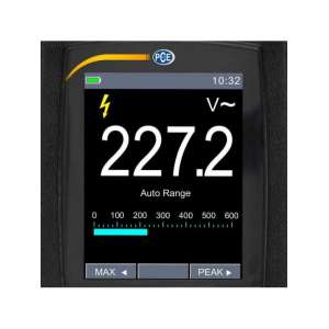 Amperimetric range for 1500V DC PCE-CTI 10