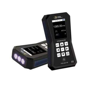 Medidor de revoluciones UV 3 LED UVA alta potencia, intensidad destello de 317 µW/cm2 PCE-LES 103UV-385