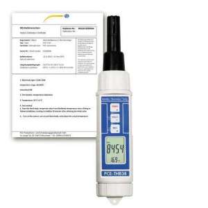 Thermometer PCE-THB 38-ICA incl. ISO calibration certificate