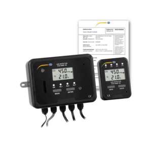 Medidor de CO2 PCE-WMM 100-ICA incl. certificado de calibración ISO