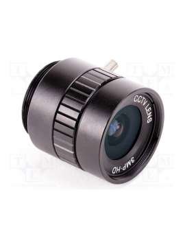 pt361060m3mp12 6mm 3mp lens (cs-mount)-raspberry pi