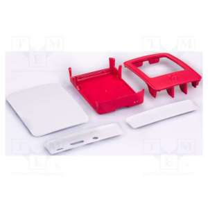 OFFICIAL RPI CASE V2 FOR PI 3(RED/WHITE) RASPBERRY PI