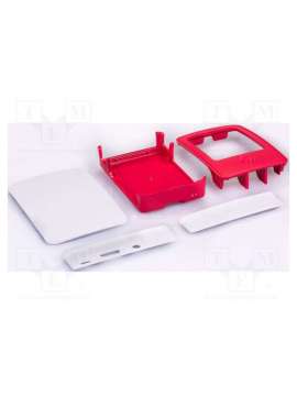 rpi official case v2 for pi 3(red/white)-raspberry pi