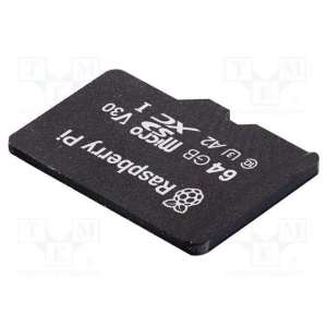 RASPBERRY PI A2-CLASS SD CARD (64GB) RASPBERRY PI