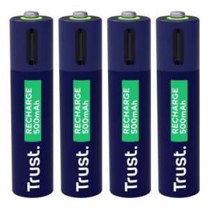 TRUST BAT USB-C AAA 4P TRUST