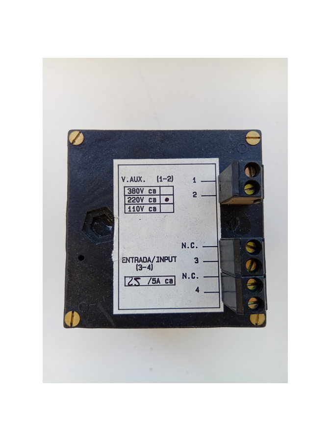 dc4e 0-25a 25/5a t.aux.220v-saci