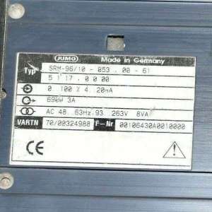 SRM-96 JUMO USED