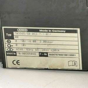 703565 JUMO USED