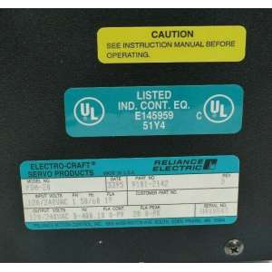 9101-2142 ELECTRO-CRAFT