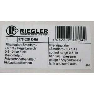 NEU/OVP RIEGLER