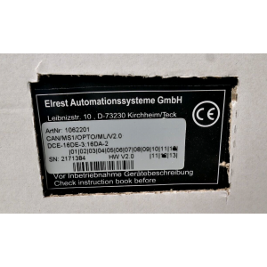 DCE-16DE-3 ELREST